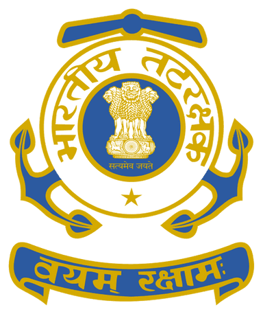 Logo of Indian Coast Guard