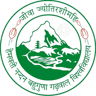Logo of Hemvati Nandan Bahuguna Garhwal University (HNBGU), Srinagar Garhwal, Uttarakhand