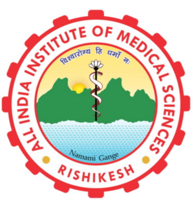 Logo of AIIMS, Rishikesh