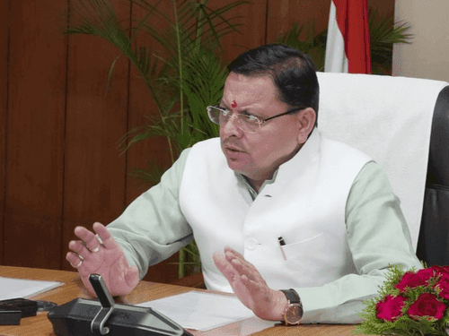 Image for सीएम धामी ने सचिवालय में रोडमैप की समीक्षा की