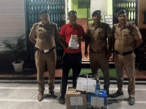 Image for अल्मोड़ा पुलिस ने अवैध रुप से शराब बेचने पर अभियुक्त किया गिरफ्तार
