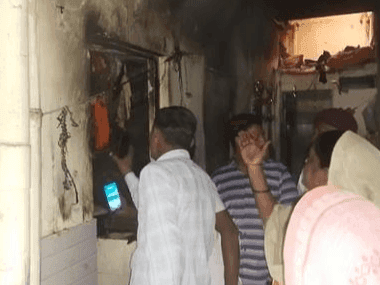 विकासनगर में सिलेंडर में आग लगने से हुआ हादसा