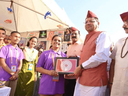 Image for सीएम धामी ने राष्ट्रीय सांस्कृतिक उत्सव-2023 में किया प्रतिभाग