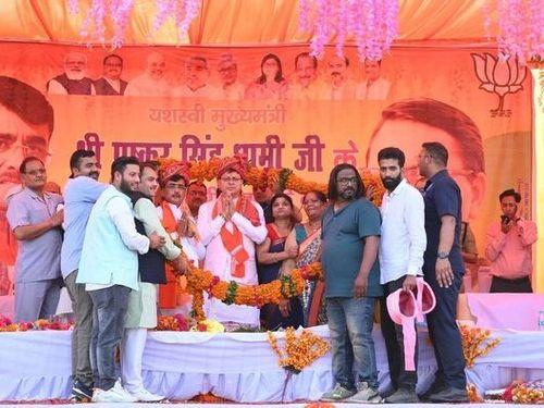 Image for दो दिवसीय चंपावत दौरे पर सीएम धामी