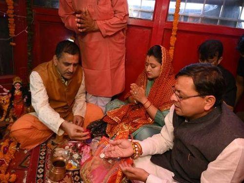 Image for सीएम धामी ने आज चैत्र नवरात्रि के अवसर पर माँ पूर्णागिरी मंदिर के दर्शन किए