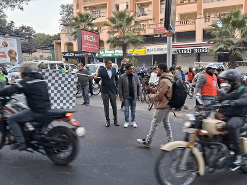 Image for साहसिक पर्यटन को बढावा देने के उद्देश्य से  साइकिल रैली का किया गया आयोजन