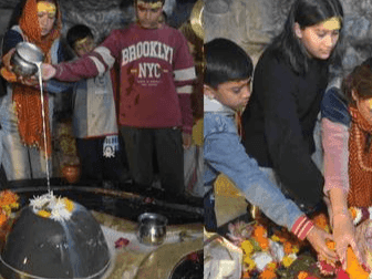 नए साल के मौके पर टपकेश्वर मंदिर पहुंची कैबिनेट मंत्री रेखा आर्या