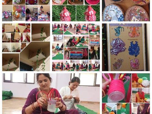 Image for पुलिस परिवार की महिलाओं द्वारा हस्तकला के माध्यम से तैयार किए जा रहे हैं आकर्षक उत्पाद