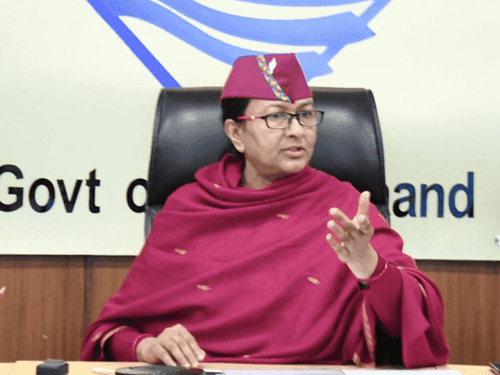 मुख्य सचिव श्रीमती राधा रतूड़ी ने ऐयर कनेक्टिविटी को मजबूत करने के सम्बन्ध में की बैठक