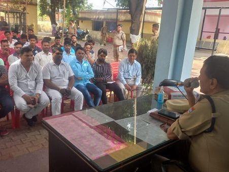 Image for अंबेडकर जयंती को लेकर कोतवाली मंगलौर प्रांगण में किया गया गोष्ठी का आयोजन