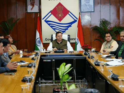 सीएम धामी ने आधारिक संरचना विकास बोर्ड की दूसरी बैठक में किया प्रतिभाग