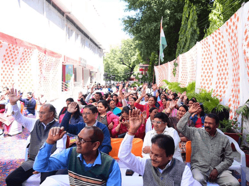 Image for मुख्य निर्वाचन अधिकारी ने मतदाता जागरूकता कार्यक्रम में किया प्रतिभाग