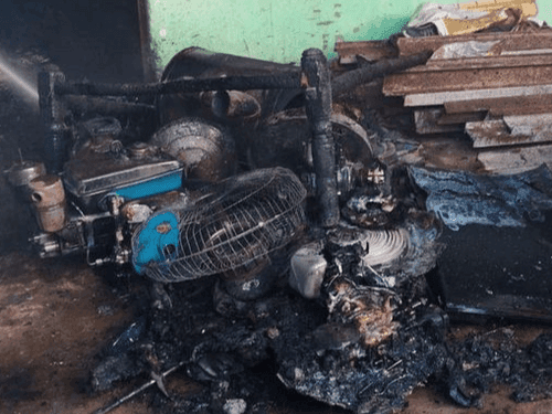 Image for घर में लगी आग, फायर स्टेशन जसपुर ने आग पर पाया काबू