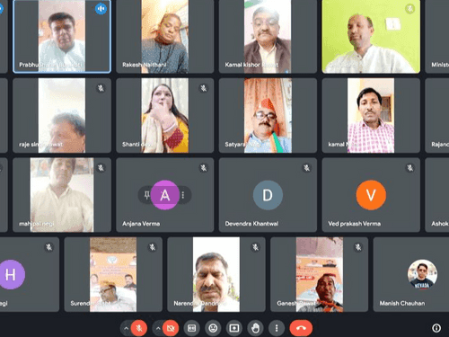 Image for कैबिनेट मंत्री सतपाल महाराज की अध्यक्षता में वर्चुअल बैठक का किया गया आयोजन