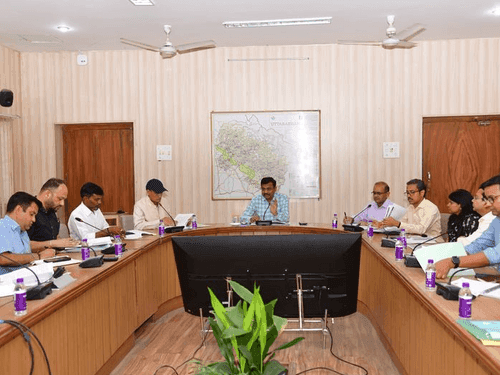 Image for अपर मुख्य सचिव की अध्यक्षता में समीक्षा बैठक का किया गया आयोजन