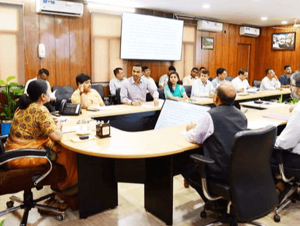 मुख्य सचिव ने व्यय वित्त समिति की बैठक में किया प्रतिभाग
