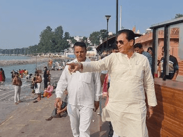 Image for कैबिनेट मंत्री प्रेमचंद अग्रवाल ने छठ पूजा की व्यवस्थाओं का किया निरीक्षण