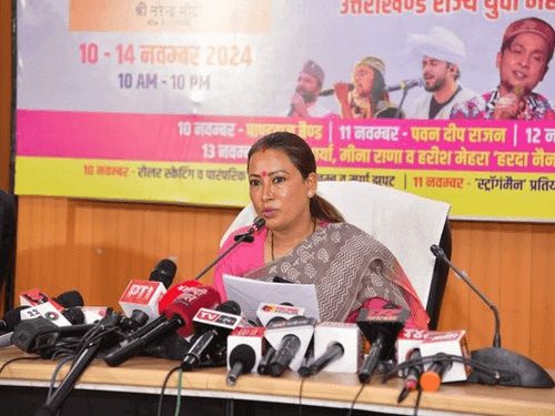 Image for खेल मंत्री श्रीमती रेखा आर्य ने उत्तराखण्ड राज्य युवा महोत्सव के विषय में की बैठक