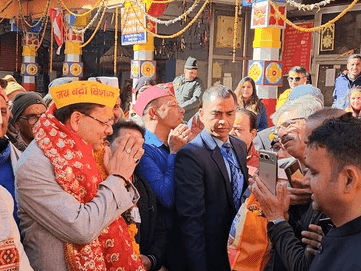 CM Dhami visited Shri Badrinath Dham