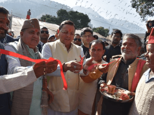 सीएम धामी ने गौचर मेले का किया शुभारंभ