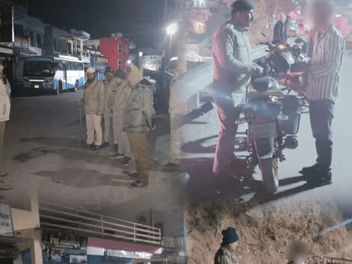 Image for यातायात नियमों का उल्लंघन करने पर पिथौरागढ़ पुलिस द्वारा की गई कार्यवाही
