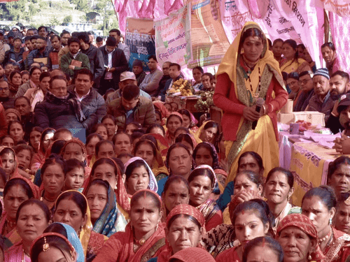 सीमांत गांव पिंडवाली में बहुउद्देशीय शिविर का किया गया आयोजन