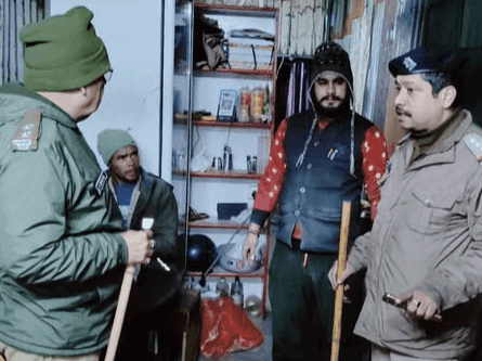 रूद्रप्रयाग पुलिस द्वारा चलाया गया सघन चेकिंग अभियान