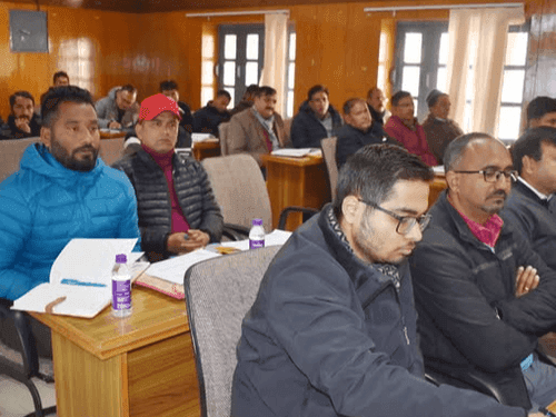 Image for परियोजना निदेशक की अध्यक्षता में एक दिवसीय कार्यशाला का किया गया आयोजन