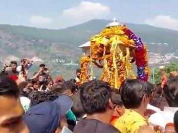 Image for बाबा केदार की डोली अपने धाम के लिए हुई रवाना