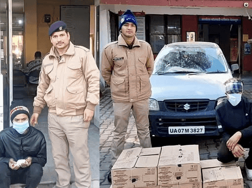 Image for दून पुलिस ने अवैध स्मैक और अंग्रेजी शराब के साथ अभियुक्त किये गिरफ्तार