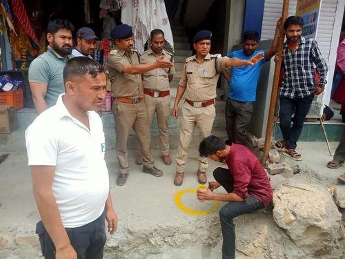 सुगम एवमं सुरक्षित यातायात संचालन हेतु चमोली में किया गया टैक्सी स्टॉप स्टैंड चिन्हीकरण