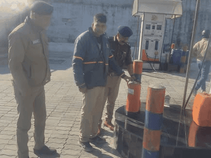 Image for फायर टीम बागेश्वर द्वारा उत्तरायणी मेले के दृष्टिगत किया गया निरीक्षण