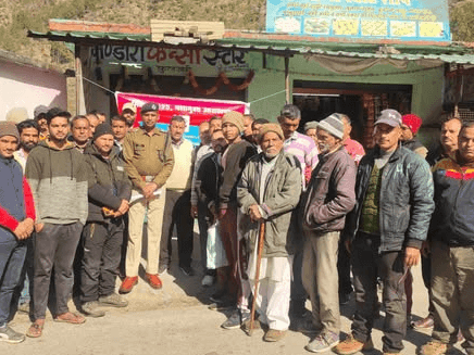 चमोली पुलिस द्वारा चलाया गया जागरूकता अभियान
