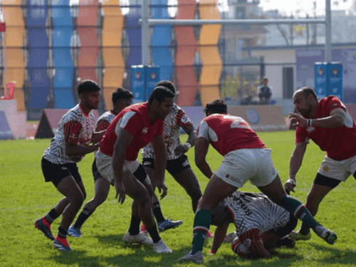 रग्बी इंडिया के अध्यक्ष ने 38वें राष्ट्रीय खेल के सीईओ से की भेंट