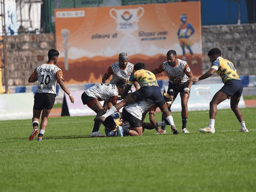 Image for Haryana men and Odisha women rugby sevens teams won gold
