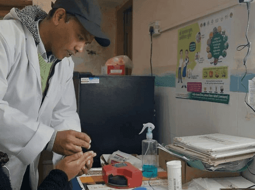 Image for Hemoglobin tests are being conducted on the instructions of DM Sandeep Tiwari