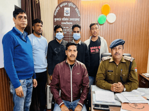 Image for निवेश का लालच देकर साइबर ठगी करने वाले दो अभियुक्त गिरफ्तार