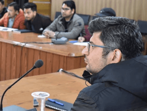 Image for DM Sandeep Tiwari conducted a review meeting of CM Helpline