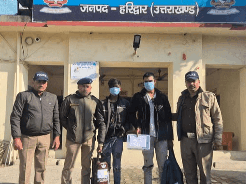 Image for Haridwar Police revealed the theft in the English Wine Shop