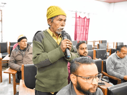 Image for Tehsil day was organized in Dasholi block auditorium