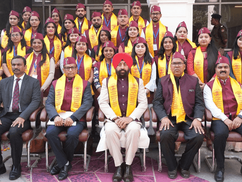 Image for Governor Gurmit Singh participated in the convocation ceremony