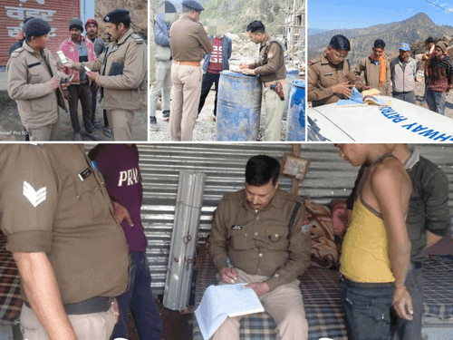 चंपावत पुलिस द्वारा चलाया गया वृहद सत्यापन अभियान