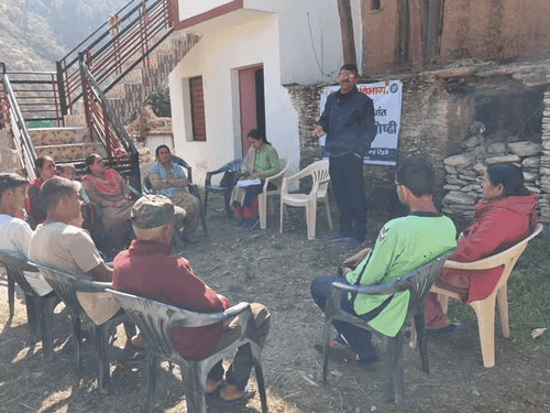 Image for ग्राम कोन्द व ग्राम खेमारा में ग्राम स्तरीय गोष्ठी का किया गया आयोजन