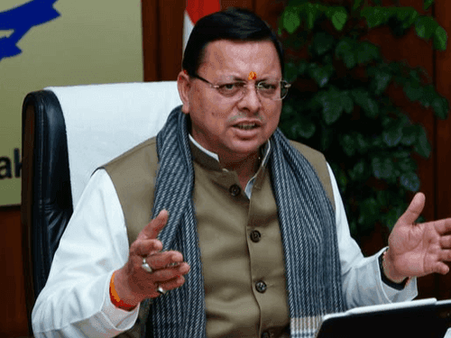 सीएम धामी ने डेस्टिनेशन वेडिंग को बढ़ावा देने के दिये निर्देश