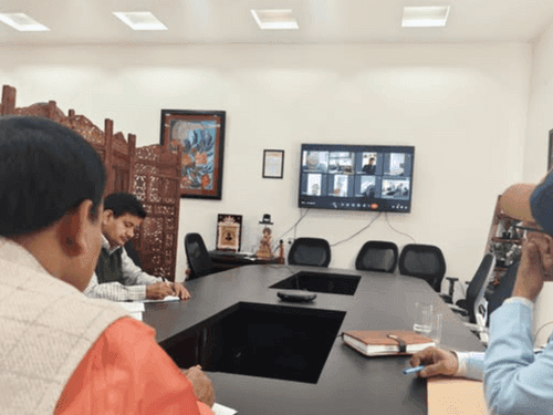 Image for शिक्षा मंत्री डाॅ0 धन सिंह रावत ने शिक्षा व्यवस्था की ली समीक्षा बैठक