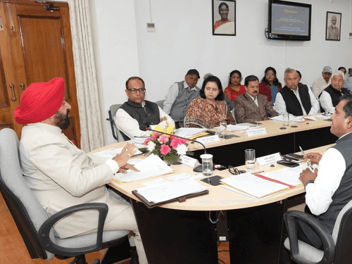 Image for The meeting of the State Child Welfare Council was held at the Raj Bhavan