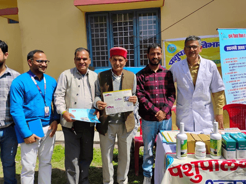 विकासखंड पुरोला में चिकित्सा शिविर का किया गया आयोजन