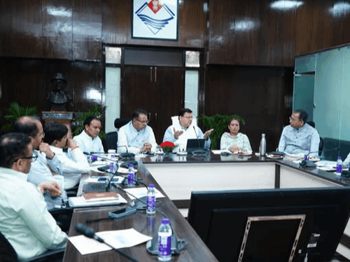Image for CM Dhami took the first meeting of the policy body