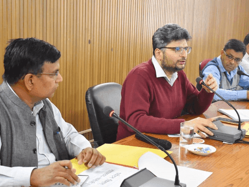 Image for A meeting was organized regarding Nanda Devi Raj Jat Yatra