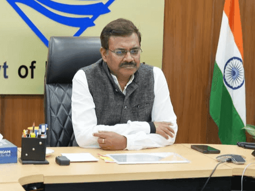 मुख्य सचिव ने डिजिटल फसल सर्वेक्षण के सम्बन्ध में की बैठक